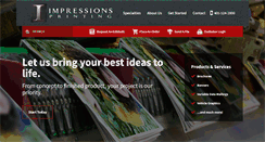 Desktop Screenshot of impressionsprinting.com